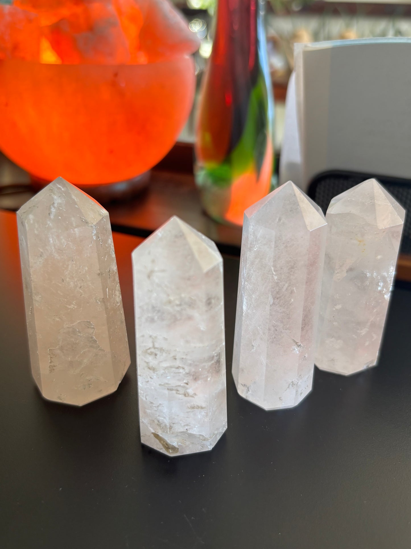 Clear Quartz Crystal Tower