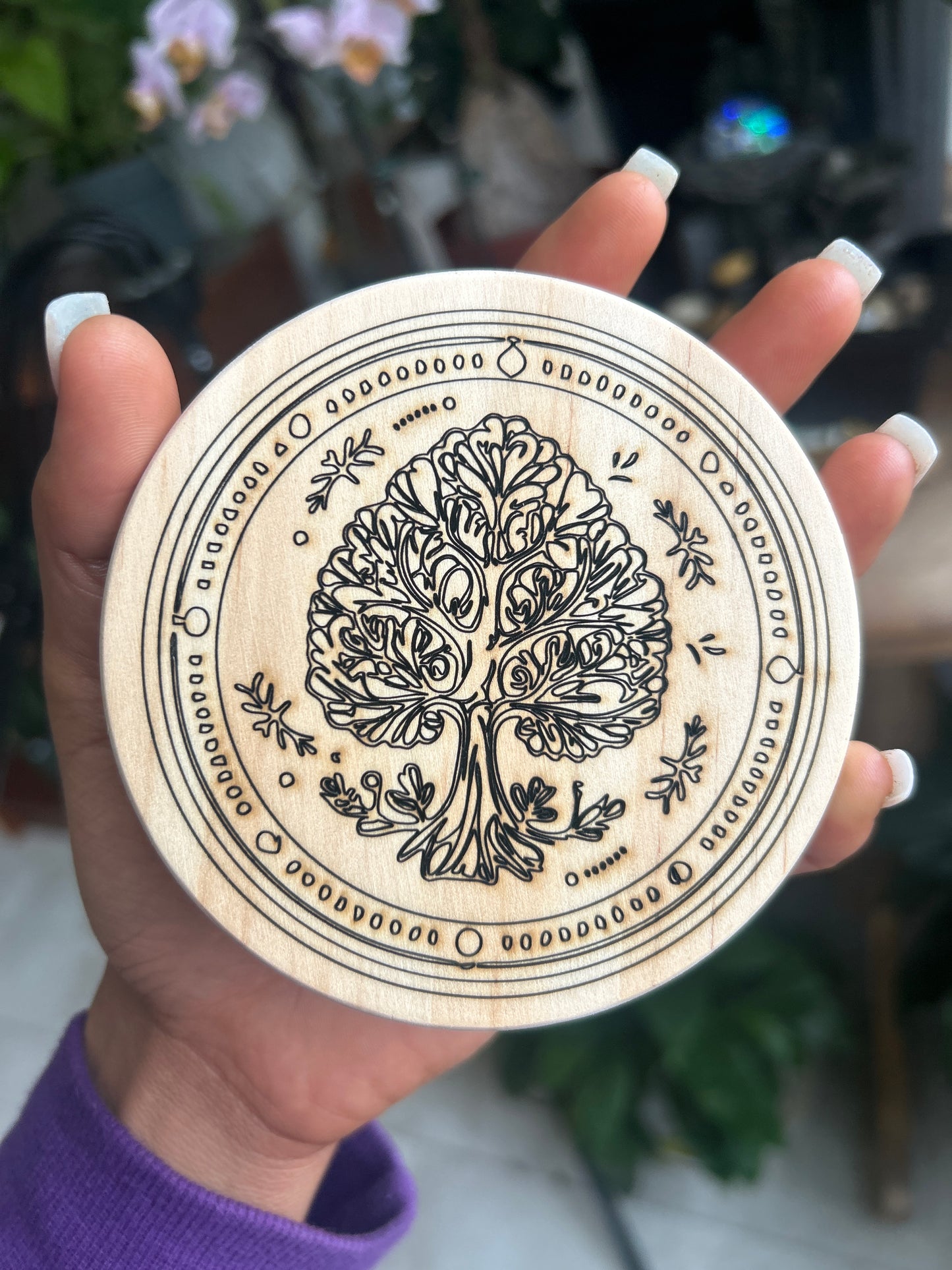 Leaf Tree Coaster