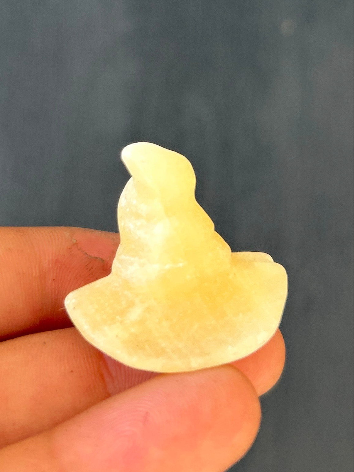 Calcite Witch Hat Crystal – 1”