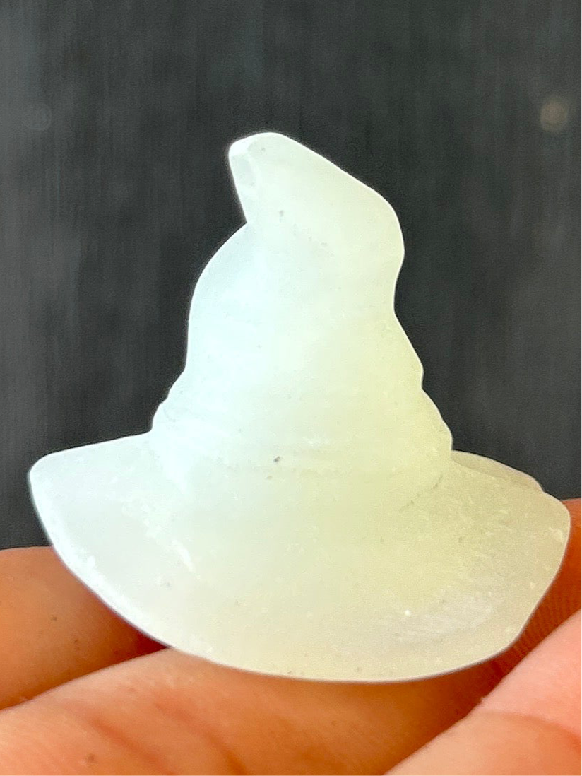 Calcite Witch Hat Crystal – 1”