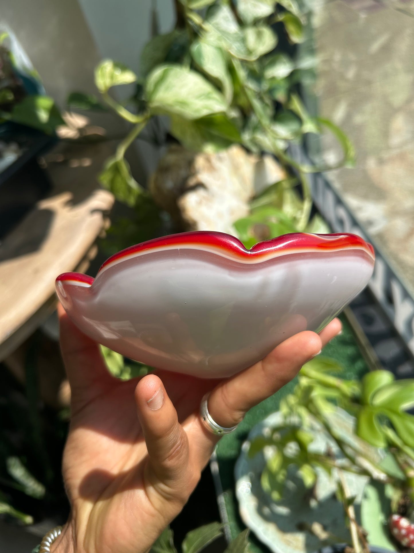 Murano-Style Millefiori Art Glass Bowl