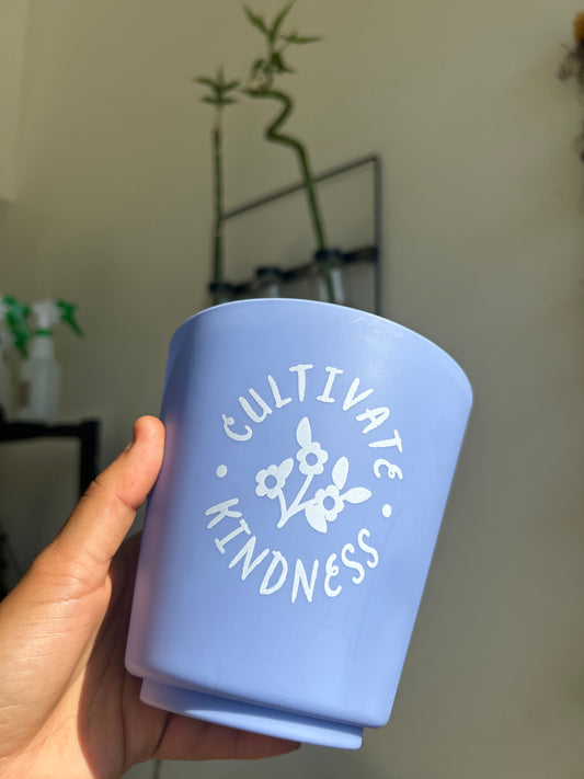 Cultivate Kindness Purple Pot