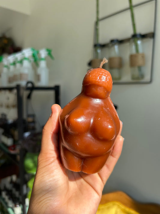 Brown Fertility Candle – 4 inches